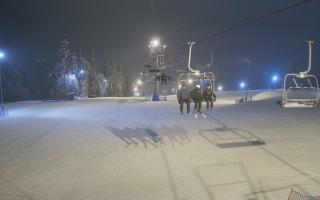 Suche-ski  widok z górnej stacji - 01-02-2026 17:55