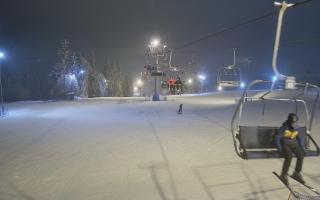 Suche-ski  widok z górnej stacji - 01-02-2026 18:23