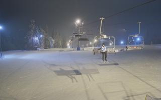 Suche-ski  widok z górnej stacji - 01-02-2026 18:30