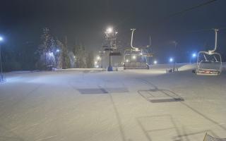 Suche-ski  widok z górnej stacji - 01-02-2026 18:44