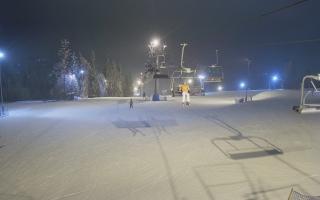 Suche-ski  widok z górnej stacji - 01-02-2026 18:51