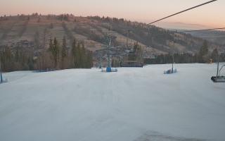 Suche-ski  widok z górnej stacji - 16-03-2026 05:00