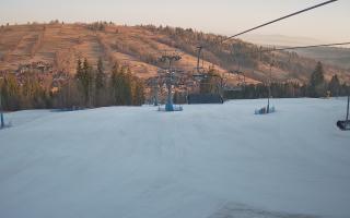 Suche-ski  widok z górnej stacji - 16-03-2026 05:35