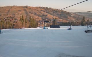 Suche-ski  widok z górnej stacji - 16-03-2026 06:03