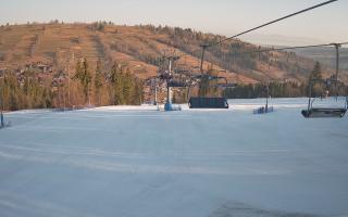 Suche-ski  widok z górnej stacji - 16-03-2026 06:10