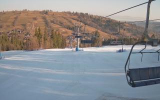 Suche-ski  widok z górnej stacji - 16-03-2026 06:24