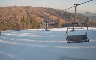 Suche-ski  widok z górnej stacji - 16-03-2026 06:38