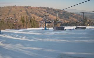 Suche-ski  widok z górnej stacji - 16-03-2026 07:06