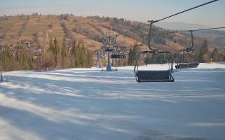 Suche-ski  widok z górnej stacji - 16-03-2026 07:14