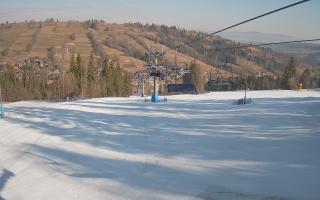 Suche-ski  widok z górnej stacji - 16-03-2026 07:28