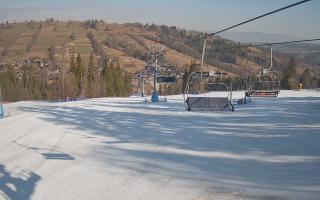 Suche-ski  widok z górnej stacji - 16-03-2026 07:42