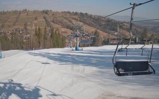 Suche-ski  widok z górnej stacji - 16-03-2026 08:03