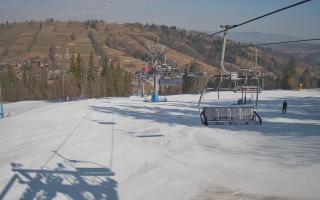 Suche-ski  widok z górnej stacji - 16-03-2026 08:24