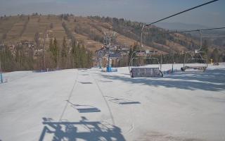 Suche-ski  widok z górnej stacji - 16-03-2026 08:59