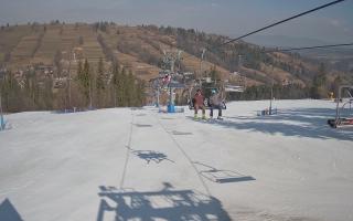 Suche-ski  widok z górnej stacji - 16-03-2026 09:20