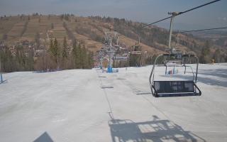 Suche-ski  widok z górnej stacji - 16-03-2026 10:09