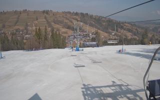 Suche-ski  widok z górnej stacji - 16-03-2026 10:17