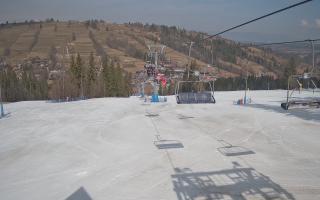 Suche-ski  widok z górnej stacji - 16-03-2026 10:24