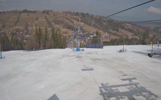 Suche-ski  widok z górnej stacji - 16-03-2026 10:45