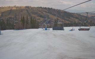 Suche-ski  widok z górnej stacji - 16-03-2026 11:20