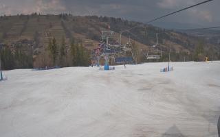 Suche-ski  widok z górnej stacji - 16-03-2026 12:30