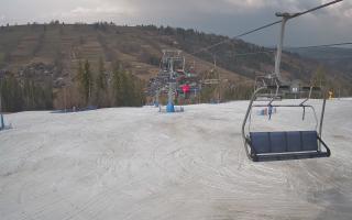 Suche-ski  widok z górnej stacji - 16-03-2026 13:12