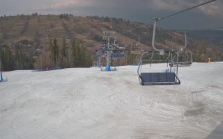 Suche-ski  widok z górnej stacji - 16-03-2026 13:19