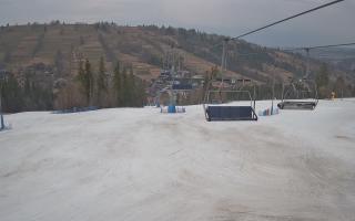 Suche-ski  widok z górnej stacji - 16-03-2026 14:02