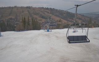 Suche-ski  widok z górnej stacji - 16-03-2026 14:09