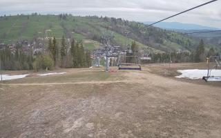 Suche-ski  widok z górnej stacji - 01-05-2026 07:55