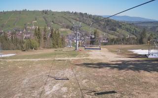 Suche-ski  widok z górnej stacji - 03-05-2026 08:14