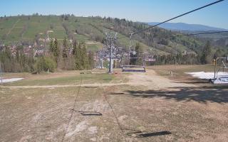 Suche-ski  widok z górnej stacji - 03-05-2026 08:21