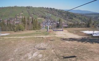 Suche-ski  widok z górnej stacji - 03-05-2026 08:35
