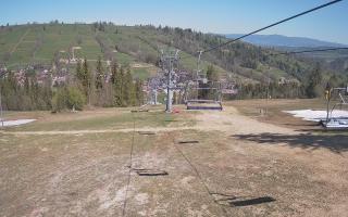Suche-ski  widok z górnej stacji - 03-05-2026 08:49