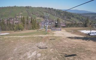 Suche-ski  widok z górnej stacji - 03-05-2026 08:56