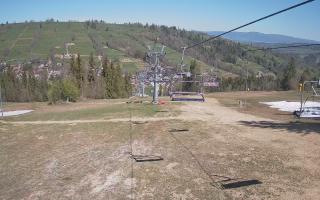 Suche-ski  widok z górnej stacji - 03-05-2026 09:10