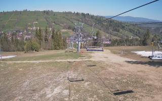 Suche-ski  widok z górnej stacji - 03-05-2026 09:17