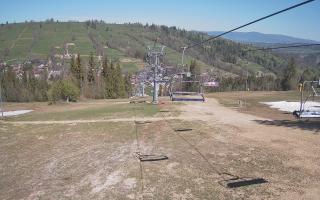 Suche-ski  widok z górnej stacji - 03-05-2026 09:24