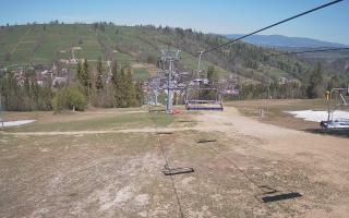 Suche-ski  widok z górnej stacji - 03-05-2026 09:52