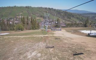 Suche-ski  widok z górnej stacji - 03-05-2026 09:59