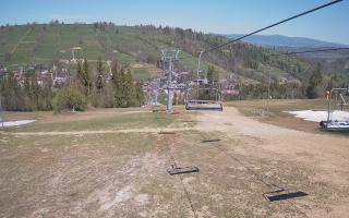 Suche-ski  widok z górnej stacji - 03-05-2026 10:06
