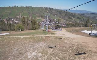 Suche-ski  widok z górnej stacji - 03-05-2026 10:13