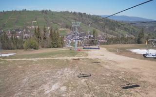 Suche-ski  widok z górnej stacji - 03-05-2026 10:20