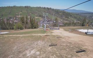 Suche-ski  widok z górnej stacji - 03-05-2026 10:49