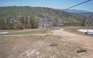 Suche-ski  widok z górnej stacji - 03-05-2026 10:56