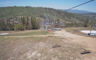 Suche-ski  widok z górnej stacji - 03-05-2026 11:10