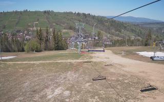 Suche-ski  widok z górnej stacji - 03-05-2026 11:24