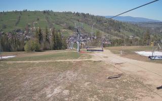 Suche-ski  widok z górnej stacji - 03-05-2026 13:02