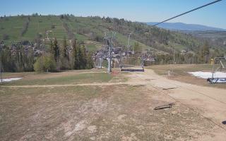 Suche-ski  widok z górnej stacji - 03-05-2026 13:16