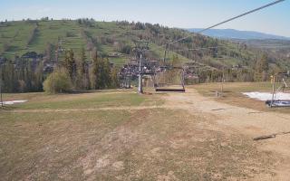 Suche-ski  widok z górnej stacji - 03-05-2026 15:23